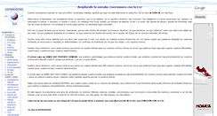 Desktop Screenshot of conexionesconlaluz.com