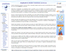 Tablet Screenshot of conexionesconlaluz.com